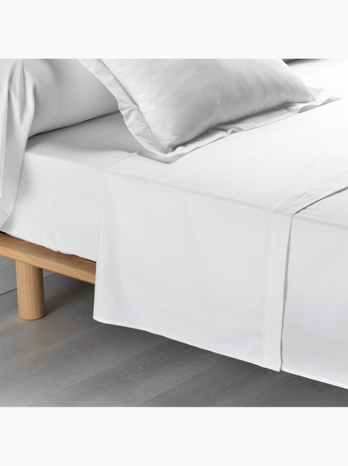 Drap plat – Percale de coton 78 fils - Uni Percaline - Kiabi