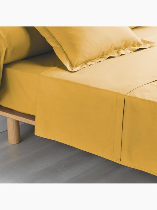 Drap plat – Percale de coton 78 fils - Uni Percaline - Kiabi