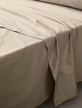 Drap Plat Percale de Coton 78fils Percale PROMO LINGE