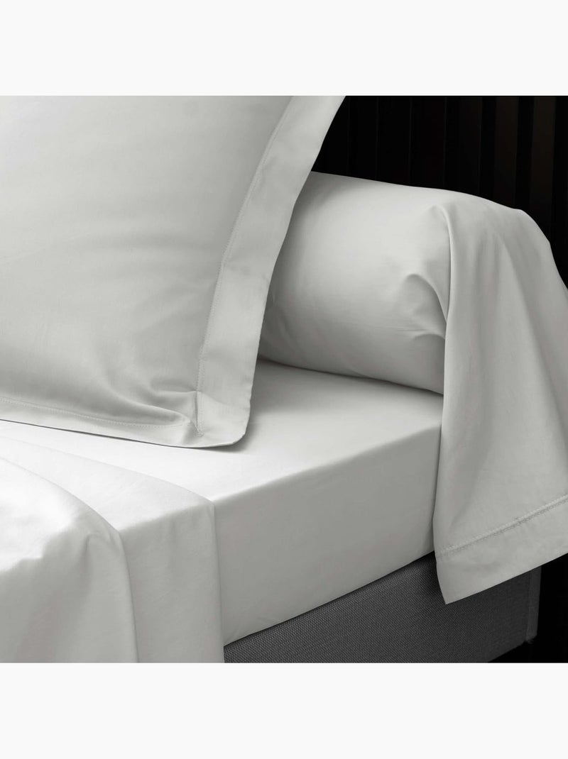Drap Plat Percale de Coton 78fils PERCALINE Douceur d'Intérieur Blanc Blanc - Kiabi