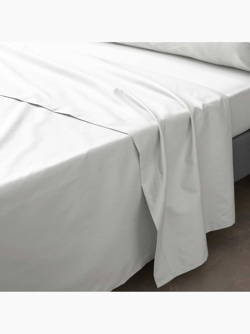Drap Plat Percale de Coton 78fils PERCALINE Douceur d'Intérieur - Kiabi
