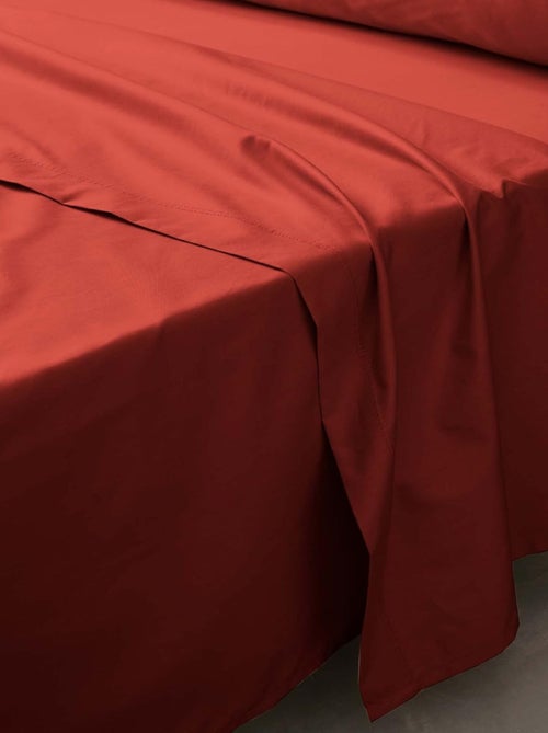 Drap Plat Percale de Coton 78fils PERCALINE Douceur d'Intérieur - Kiabi