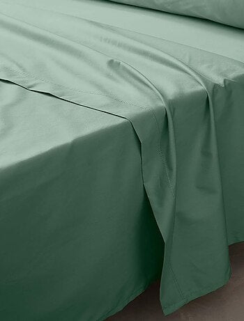 Drap Plat Percale de Coton 78fils PERCALINE Douceur d'Intérieur