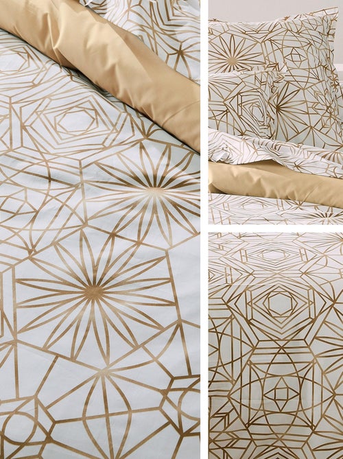 Drap plat percale de coton GABRIELLE - Kiabi