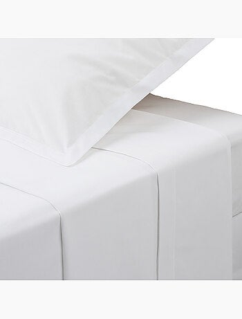 Drap plat en percale de coton LANDIHA