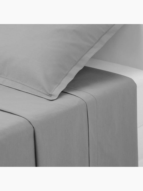 Drap plat percale de coton LANDIHA - Kiabi Drap plat percale de coton LANDIHA - Kiabi