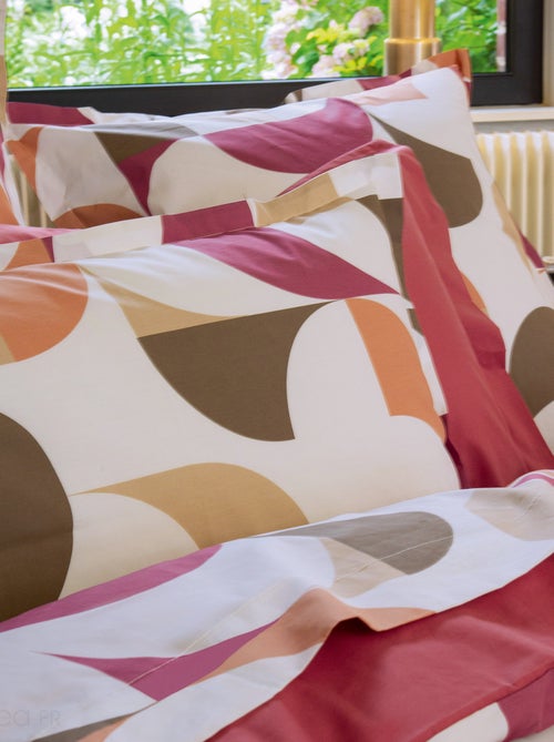 Drap plat percale de coton MODULO - Kiabi Drap plat percale de coton MODULO - Kiabi
