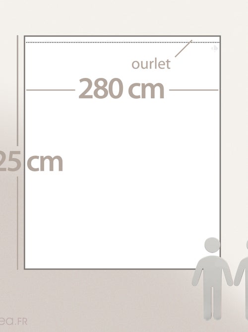 Drap plat percale de coton MODULO - Kiabi Drap plat percale de coton MODULO - Kiabi