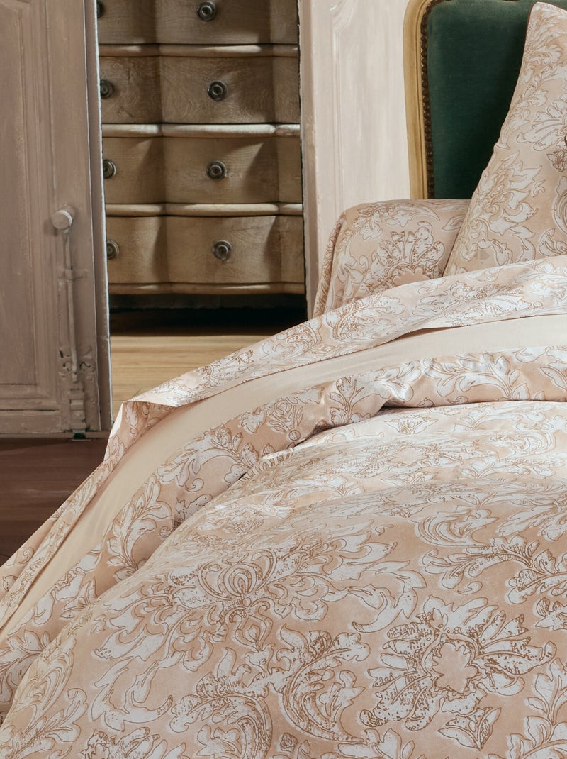 Drap plat percale de coton PALAZZO Beige - Kiabi