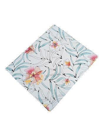 Drap plat percale de coton ROXANE