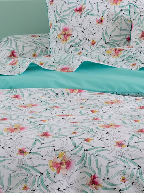 Drap plat percale de coton ROXANE - Kiabi