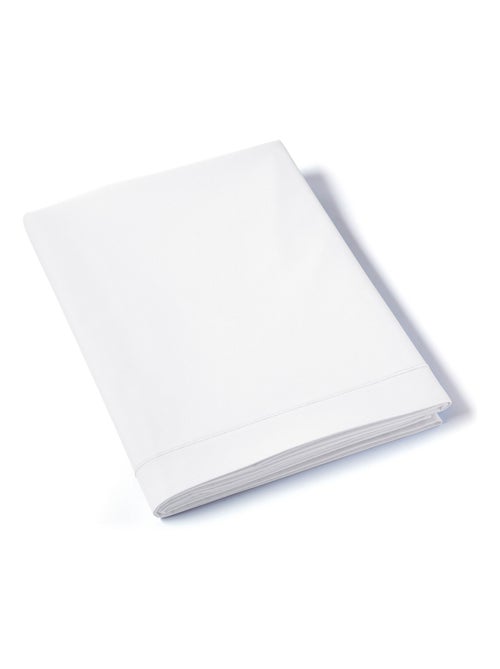 Drap plat percale de coton uni REPOS - Kiabi