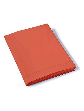Drap plat percale de coton uni REPOS