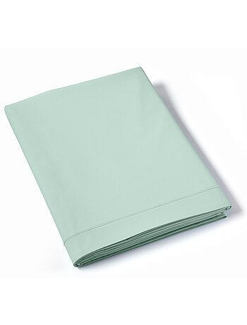 Drap plat percale de coton uni REPOS