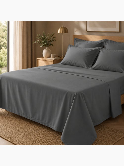 Drap Plat Percale – Pur Coton Peigné Longues Fibres 80 Fils/cm² - Kiabi