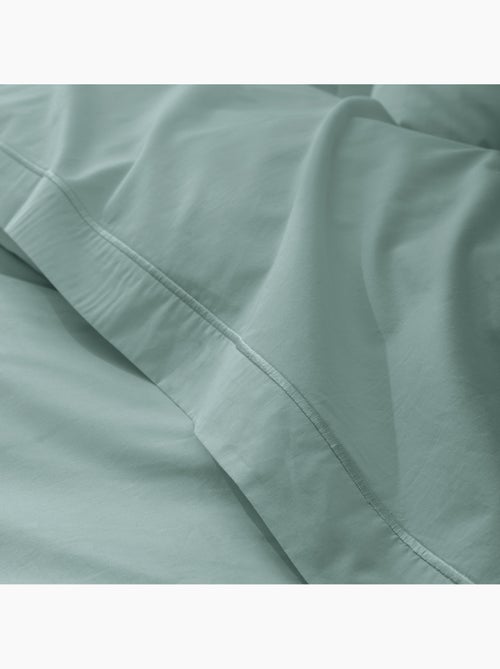 Drap Plat Percale – Pur Coton Peigné Longues Fibres 80 Fils/cm² - Kiabi Drap Plat Percale – Pur Coton Peigné Longues Fibres 80 Fils/cm² - Kiabi