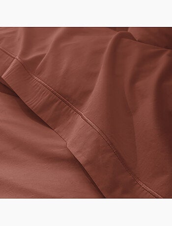 Drap Plat Percale – Pur Coton Peigné Longues Fibres 80 Fils/cm²