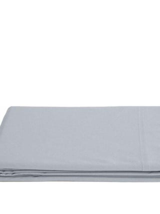 Drap plat percale pur coton peigné longues fibres 80 fils/cm² Vent du sud - Neige - 240 x 300 cm pou