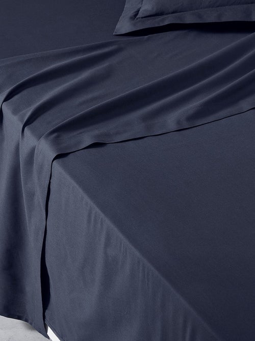 Drap plat pour lit 2 personnes uni ESSENTIAL - Kiabi