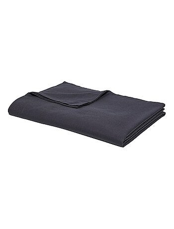 Drap plat pour lit 2 personnes uni ESSENTIAL