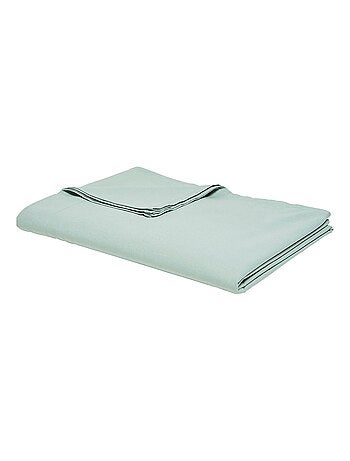 Drap plat pour lit 2 personnes uni ESSENTIAL
