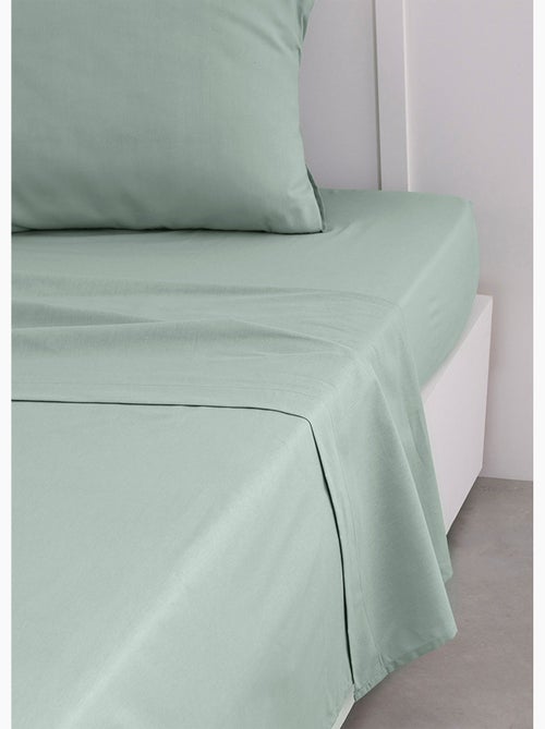 Drap plat pour lit 2 personnes uni ESSENTIAL - Kiabi