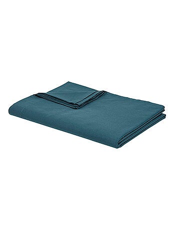 Drap plat pour lit 2 personnes uni ORGANIC
