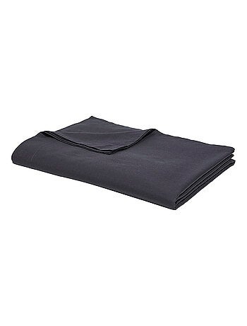 Drap plat pour lit 2 personnes uni ORGANIC