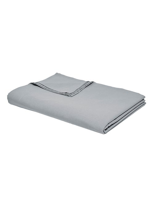 Drap plat pour lit 2 personnes uni ORGANIC - Kiabi