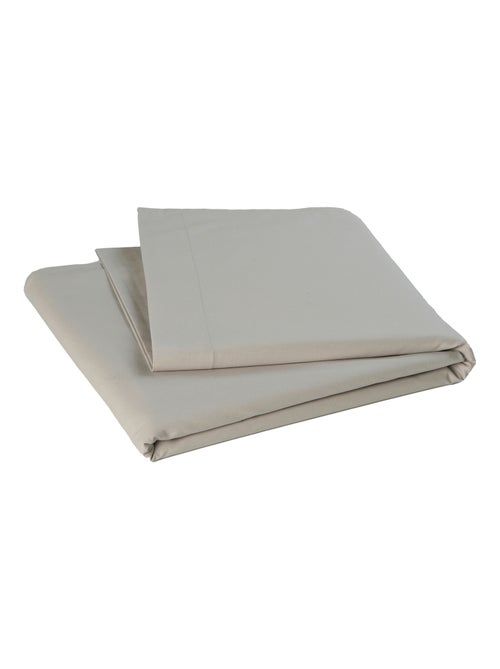 Drap plat pour lit bébé 100% coton Bio - 'P'tit Basile' - Kiabi