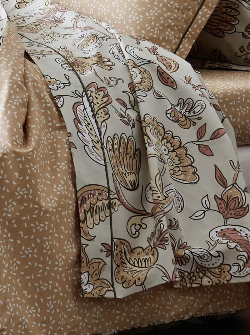 Drap plat Santal Melba Beige - Kiabi
