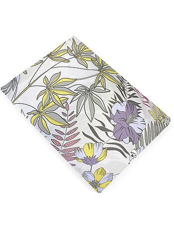 Drap plat satin de coton ANAÏS multicolore