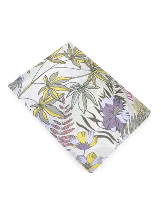 Drap plat satin de coton ANAÏS multicolore