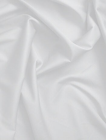 Drap plat satin de coton