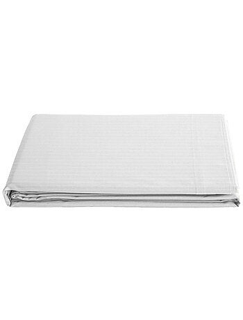 Drap plat satin de coton CONCERTO A rayures