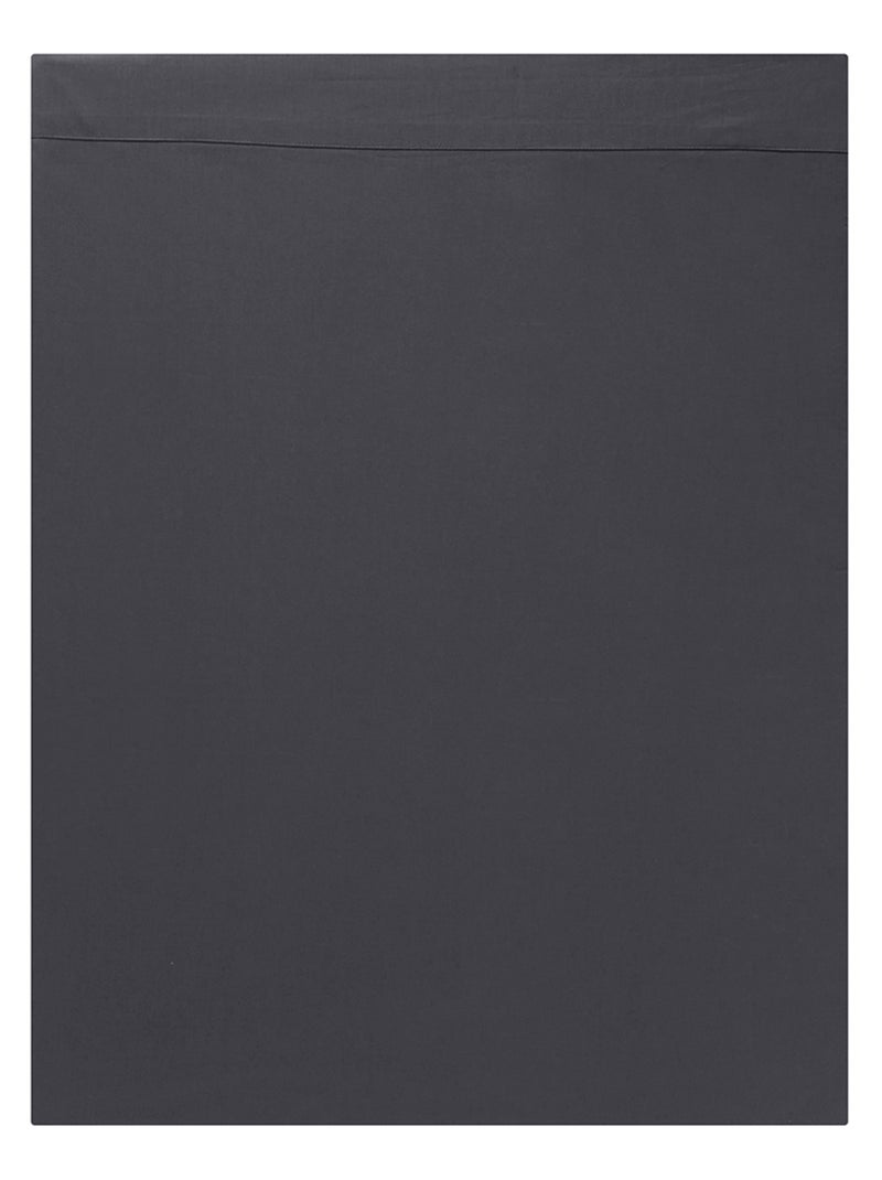 Drap plat Studio Coton   - DODO Carbone - Kiabi