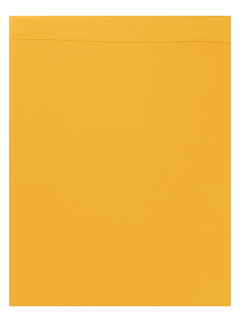 Drap plat Studio Coton   - DODO Jaune - Kiabi