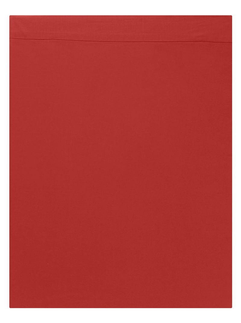 Drap plat Studio Coton   - DODO Rouge - Kiabi