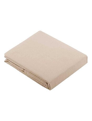 Drap Plat Uni en 100 % Coton