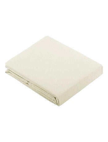 Drap Plat Uni en 100 % Coton