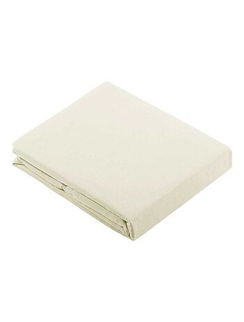 Drap Plat Uni en 100 % Coton