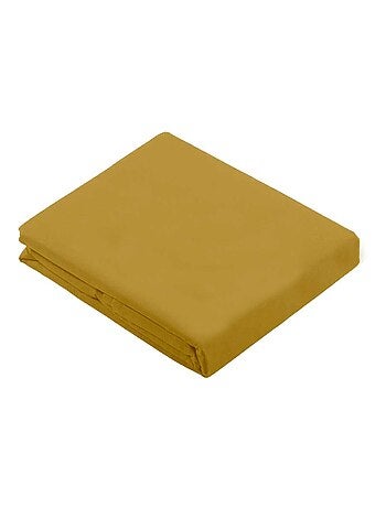 Drap Plat Uni en 100 % Coton