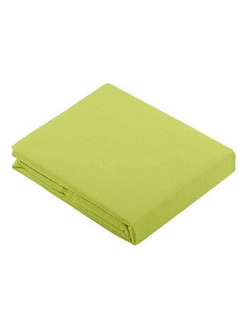 Drap Plat Uni en 100 % Coton
