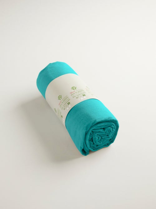 Drap plat uni flanelle coton 165 g - Kiabi Drap plat uni flanelle coton 165 g - Kiabi
