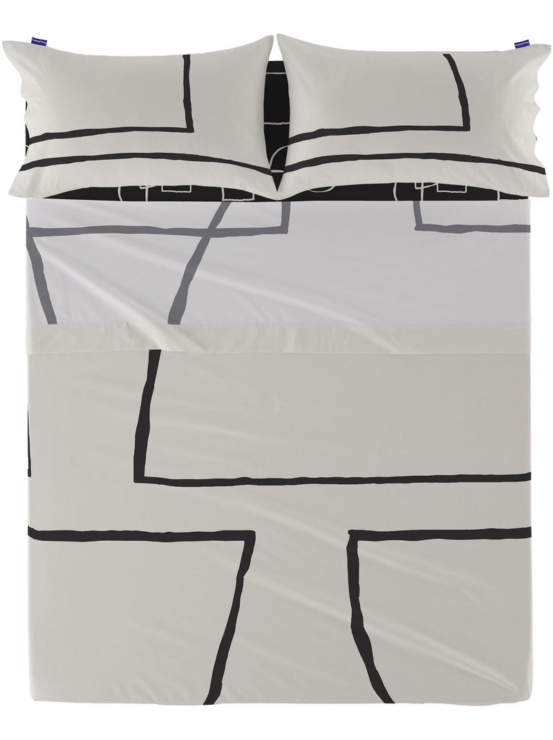 Drap Serenity "Happyfriday" Blanc - Kiabi