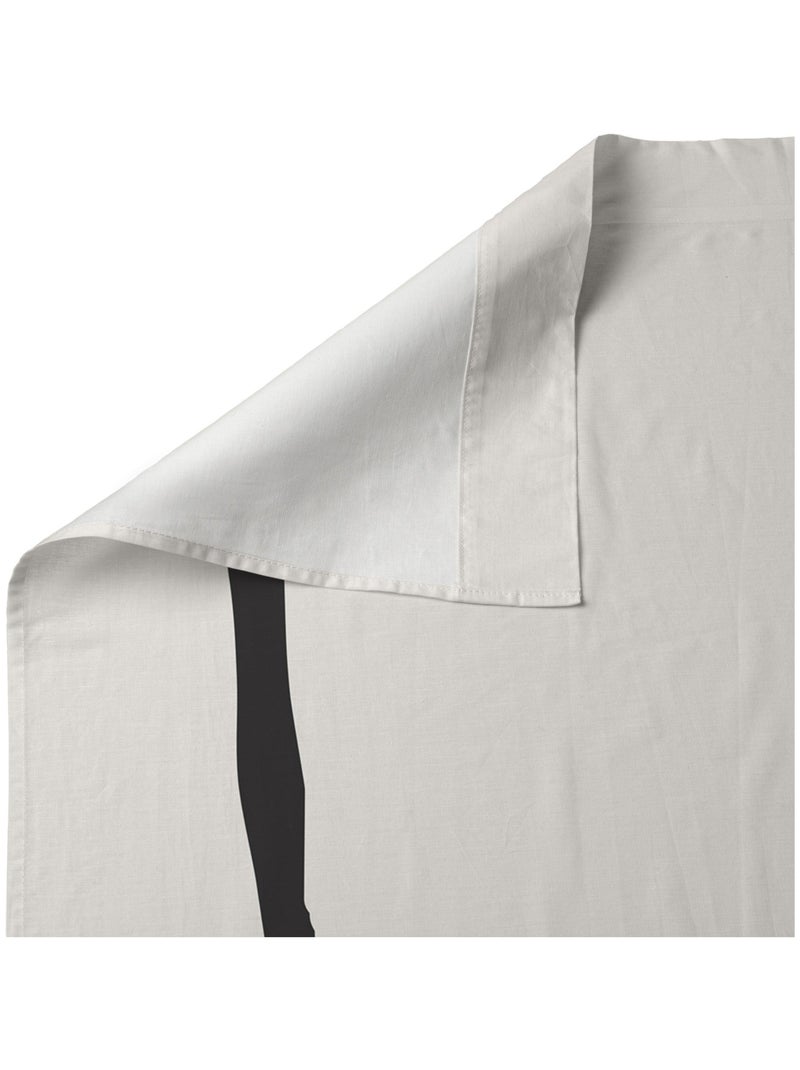 Drap Serenity "Happyfriday" Blanc - Kiabi