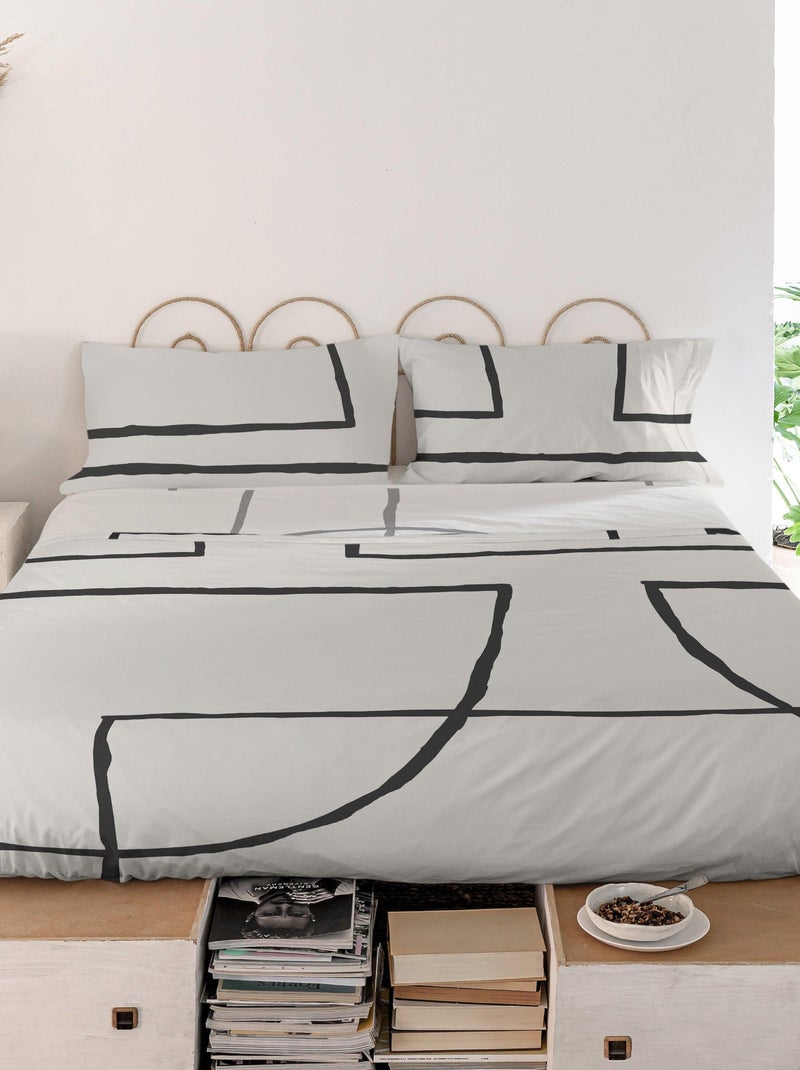 Drap Serenity "Happyfriday" Blanc - Kiabi