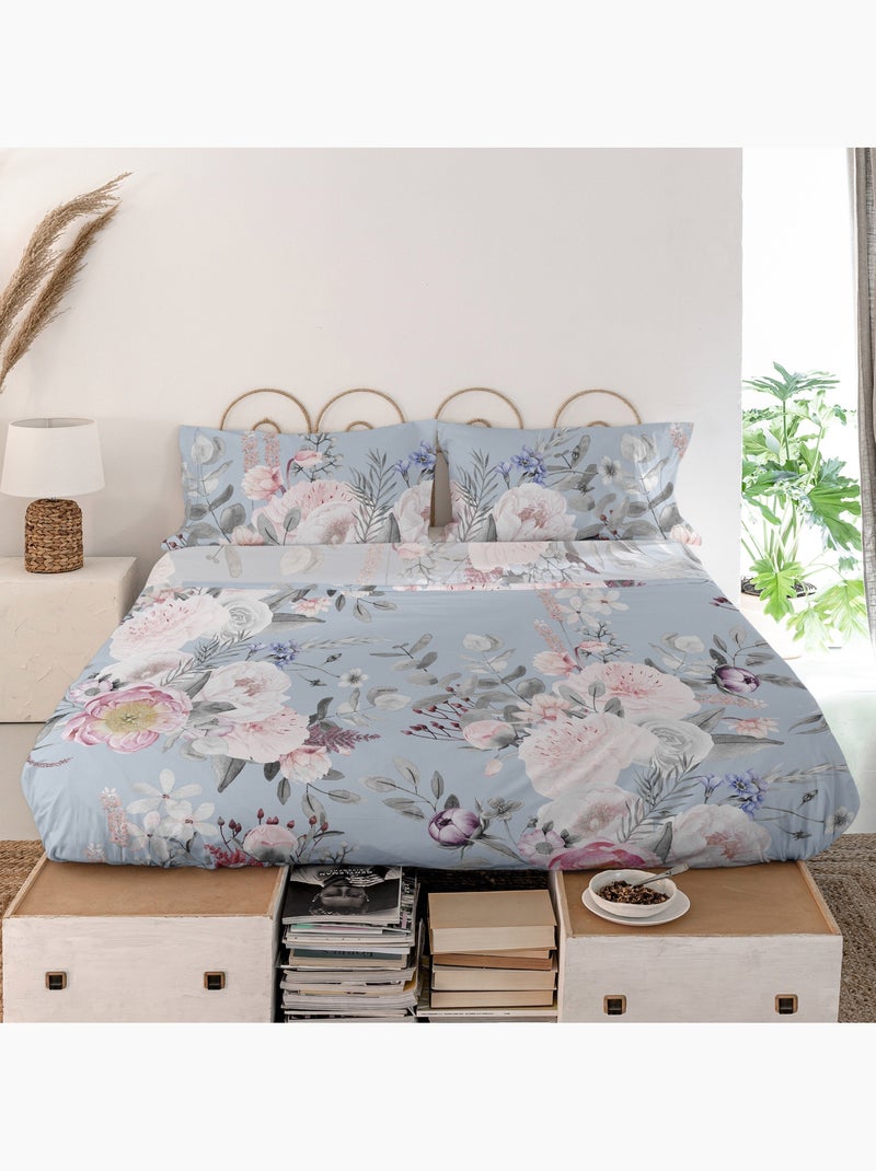 Drap Soft bouquet "Happyfriday" Multicolore - Kiabi
