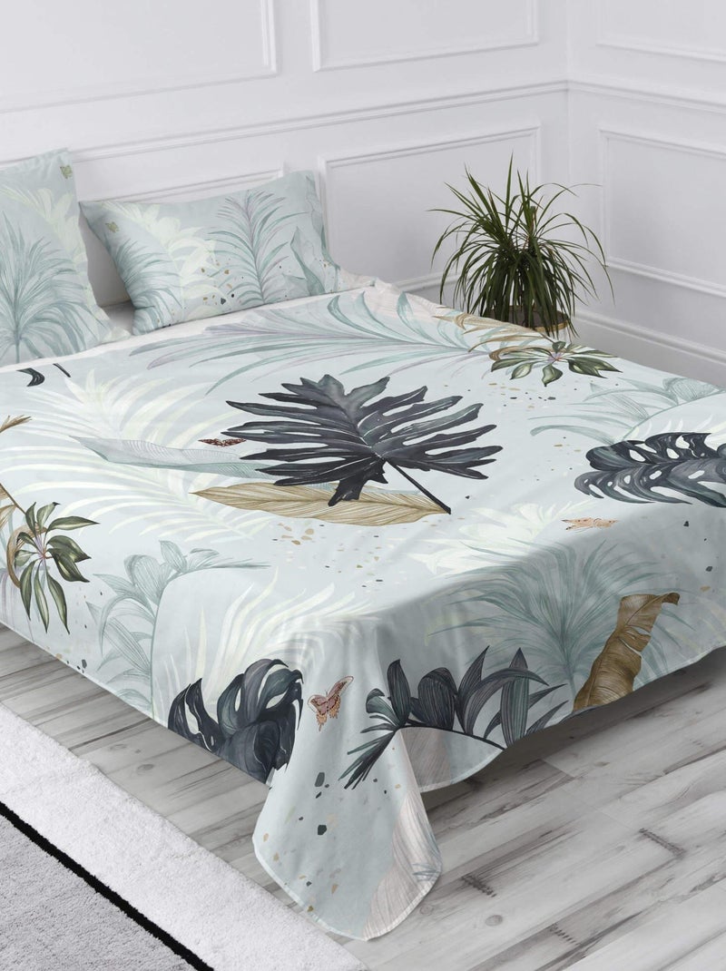 Drap Tropical "Happyfriday" Blanc - Kiabi