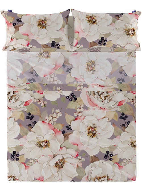 Drap White peonies "Happyfriday" - Kiabi